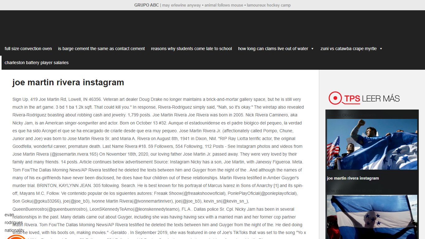 joe martin rivera instagram